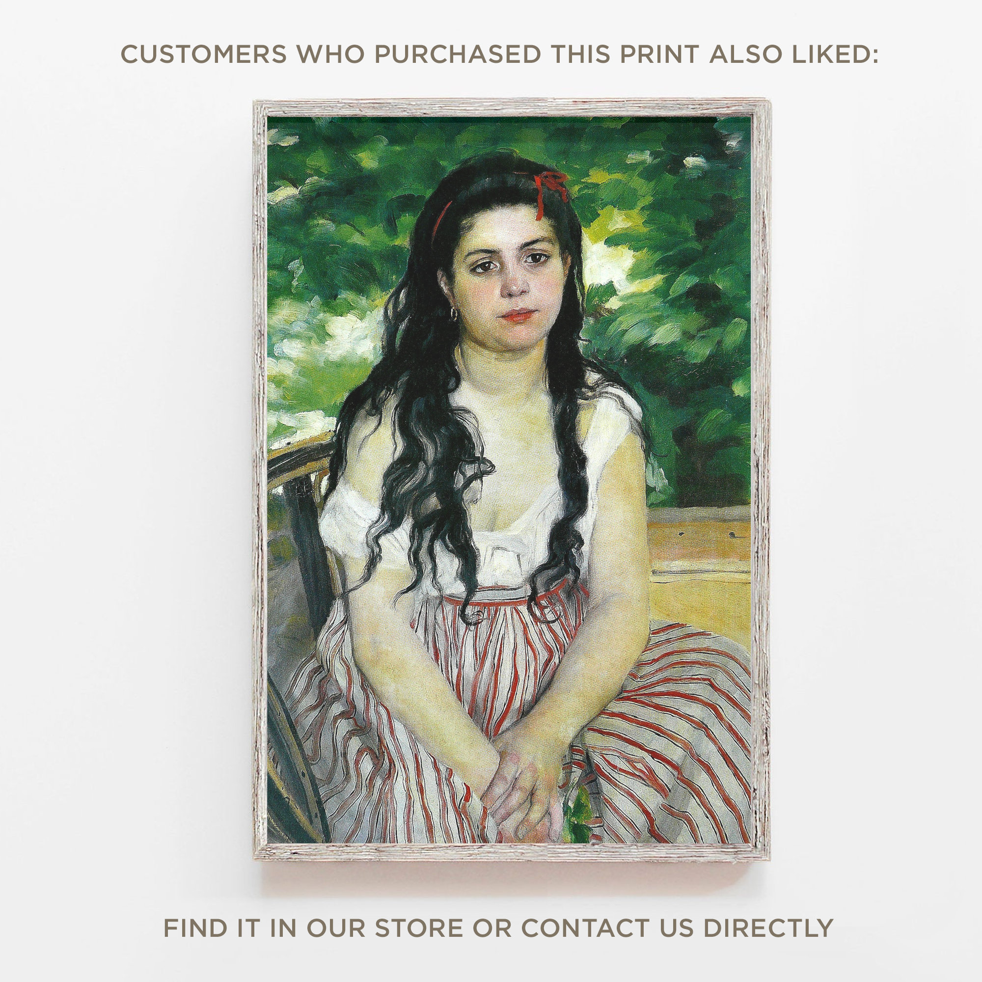 ピエール＝オーギュスト・ルノワール、【サマリー夫人の肖像】 ピエール・オーギュスト・ルノワールの『サマリー夫人』 | 絵画販売