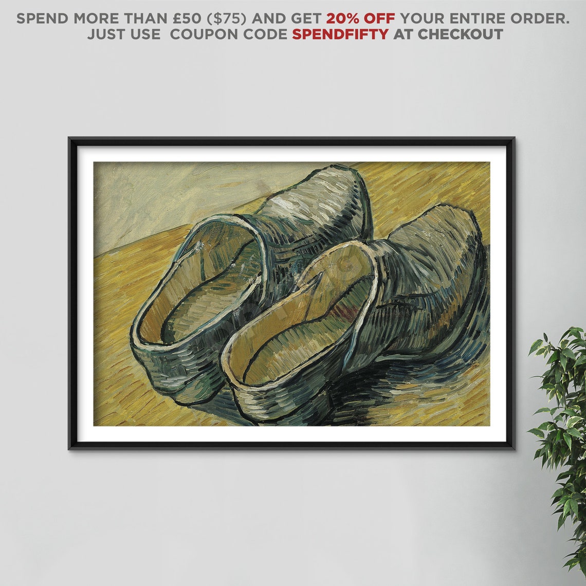 vincent van gogh a pair of leather clogs
