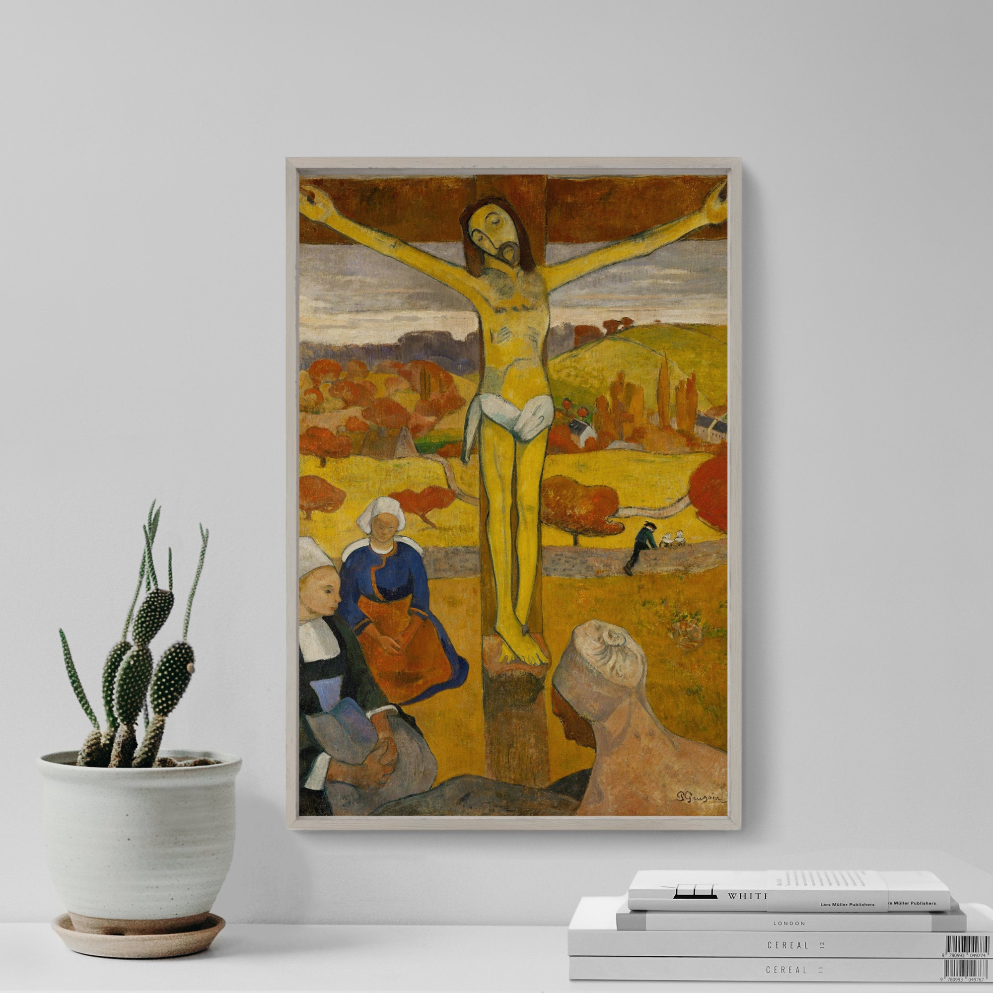 ポール・ゴーギャン - 黄色いキリスト（1889年） - 古典絵画の複製