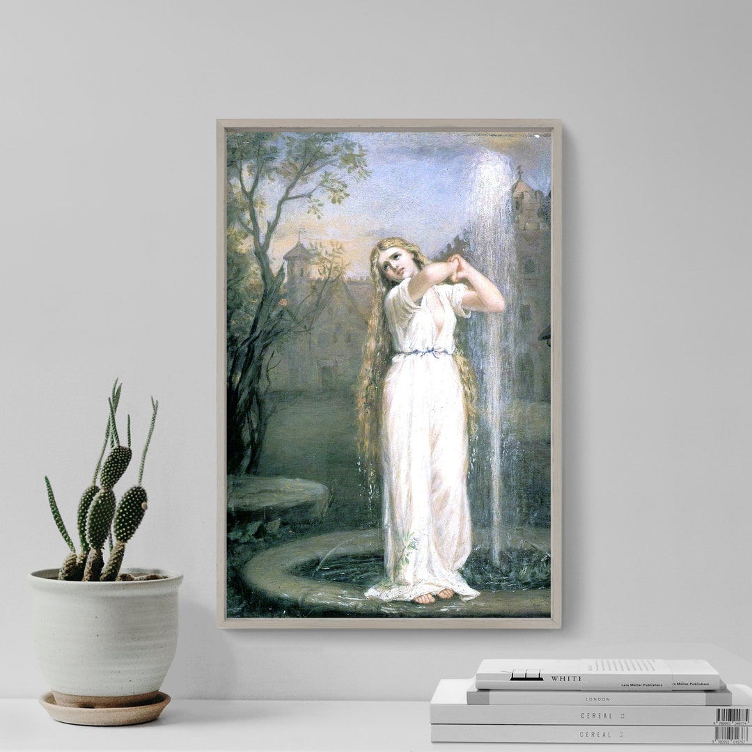 ジョン・ウィリアム・ウォーターハウス - ウンディーネ（1887年