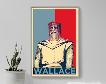 William Wallace Art Print - Photo Poster Gift Home Wall Decor Hope Sir Scottish Hero