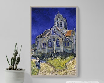 オーヴェール・シュル・オワーズの教会 シュヴェからの眺め