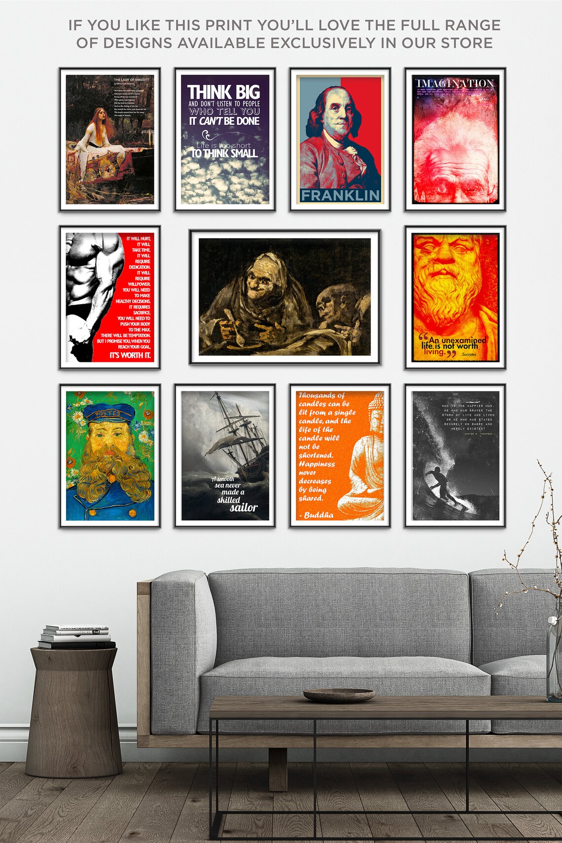 Francisco Goya Two Old Men Eating Soup 1823 Classic Etsy