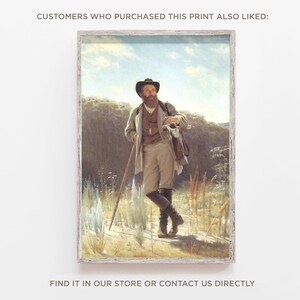 Ivan Kramskoi Christ in the Desert 1872 Painting Photo Poster Print Art