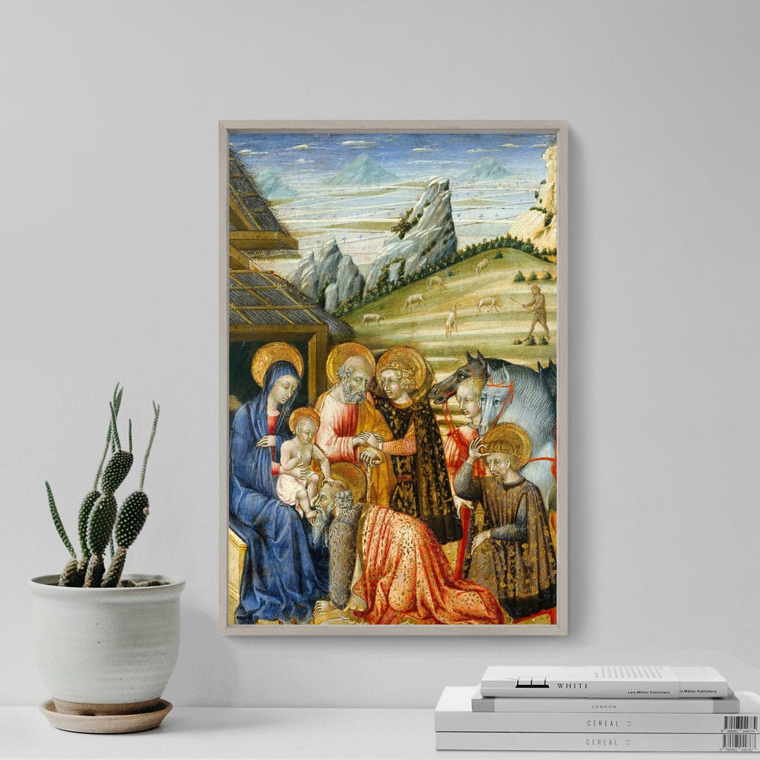 Giovanni Di Paolo Di Grazia - the Adoration of the Magi (1460 ...