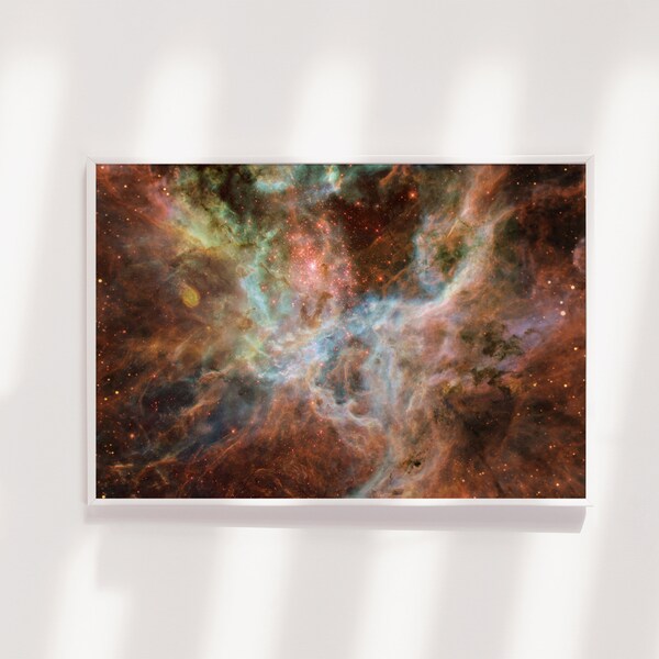 Tarantula Nebula 2 Art Print - Photo Poster Gift Wall Home Decor Giclée Museum - Space Stars Astronomy Burst Nebulae Galaxy