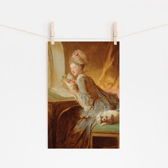 ジャン・オノレ・フラゴナール 読書する娘 FINE ART GALLELY ジャン・オノレ・フラゴナール 読書する娘 FINE ART GALLELY