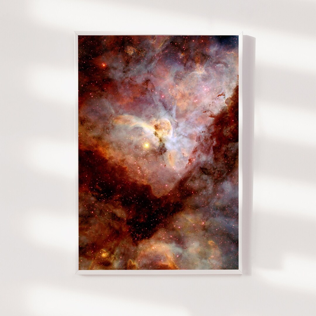 Carina Nebula Art Print 2 - Photo Poster Art Gift Wall Home Decor ...
