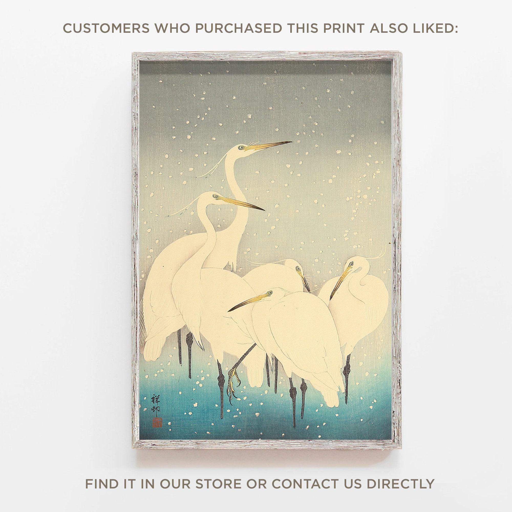 Ohara Koson - Flowers in a Basket (1932) - Painting Photo Poster Print ...