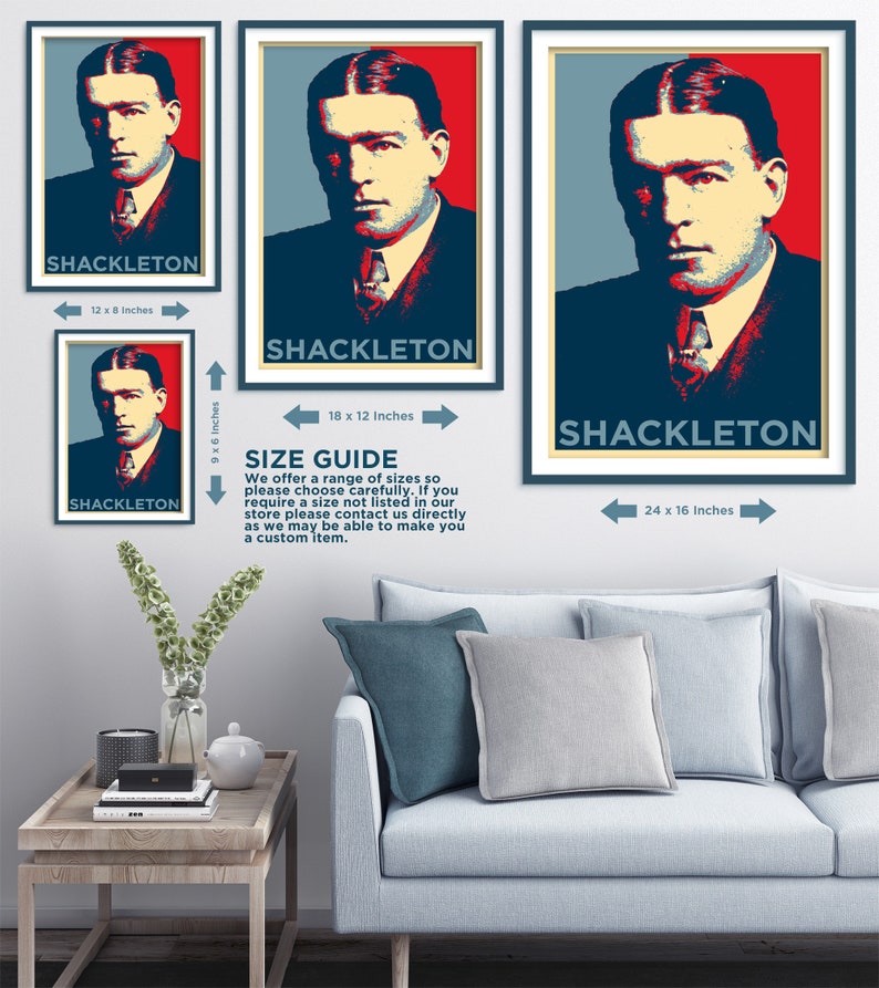 Ernest Shackleton Original Art Print Photo Poster Gift image 5