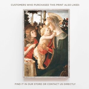 Sandro Botticelli - The Birth of Venus (1484) - Reproduction of a Classic Painting - Photo Poster Print Art Gift image 7