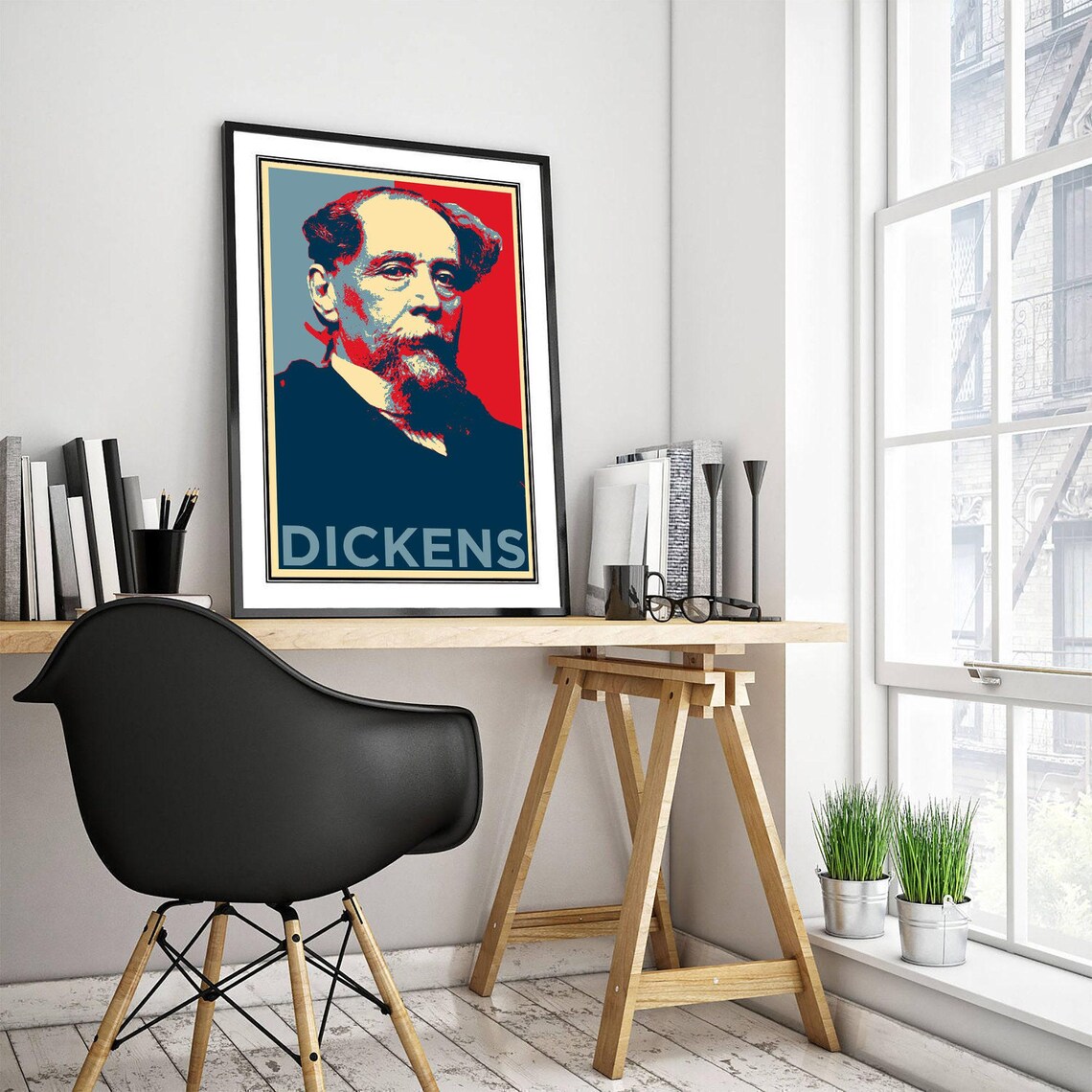 Charles Dickens Art Print - Photo Poster Gift - Great Expectations ...