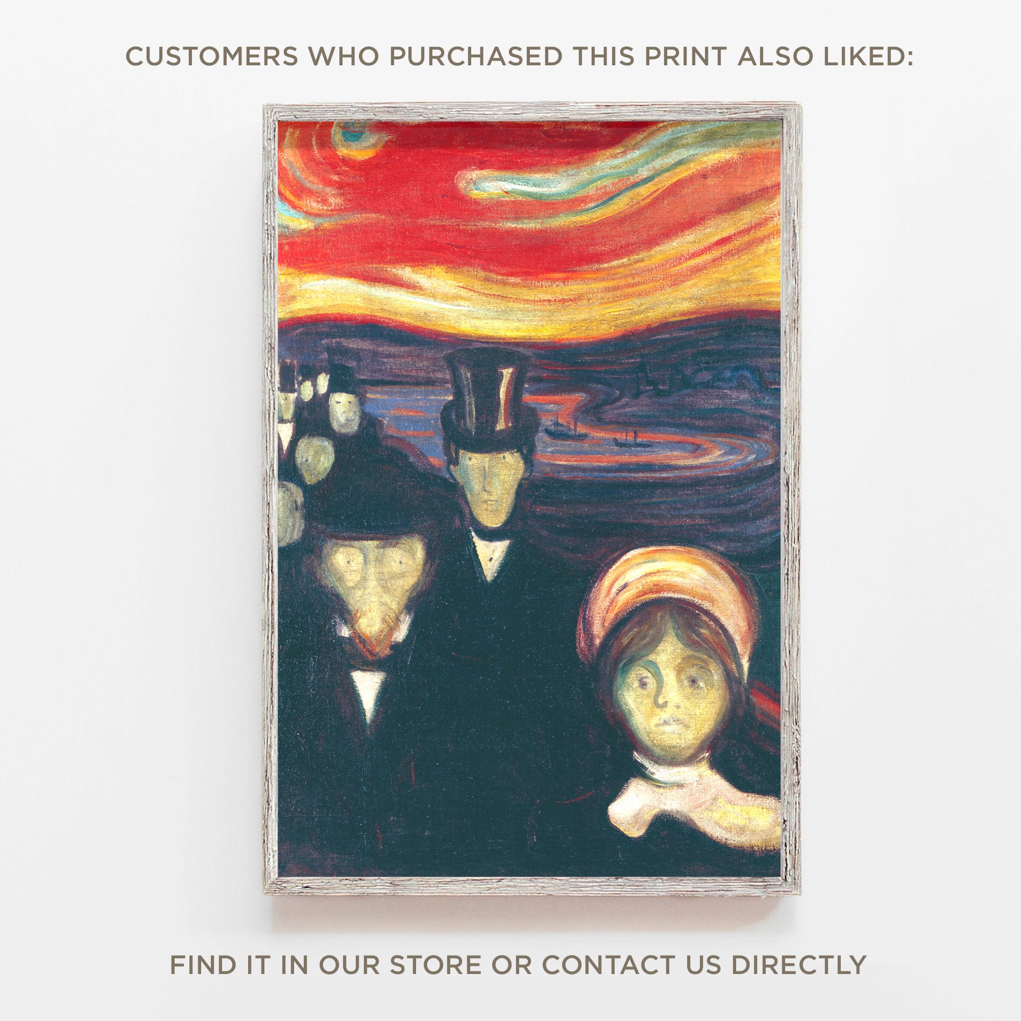 Edvard Munch Exhibition Poster The Brooch. Eva Mudocci Print -  Portugal