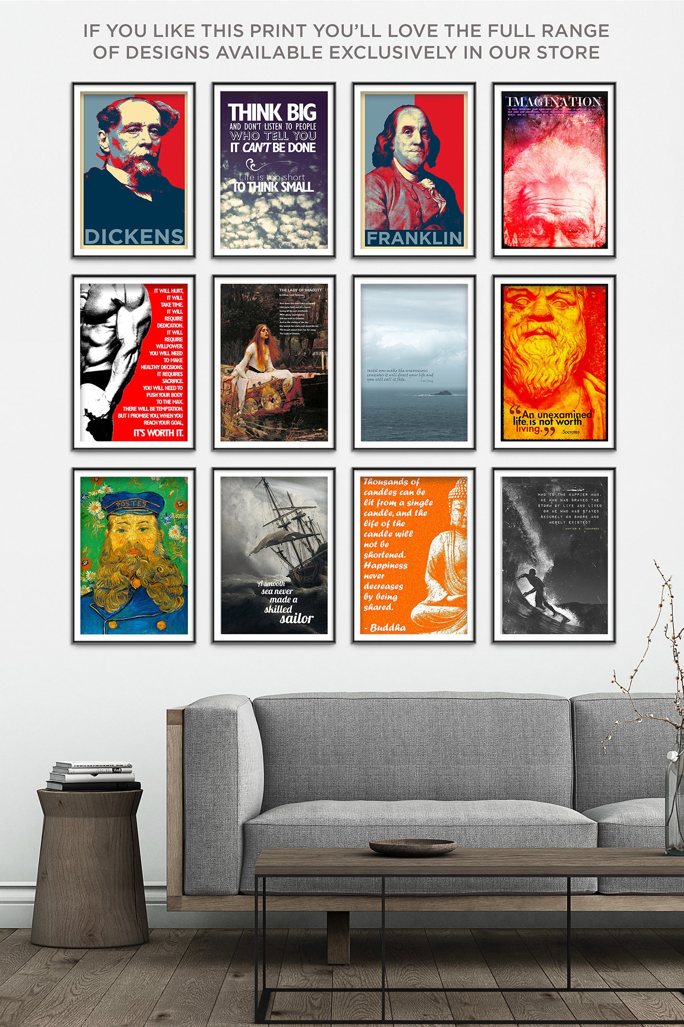 Charles Dickens Art Print Photo Poster Gift Great - Etsy UK
