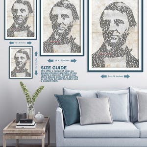 RALPH WALDO EMERSON Typographic Poster - Original Art Print Photo Gift Wall Decor Home Decor Common Sense Self Reliance Bild 5