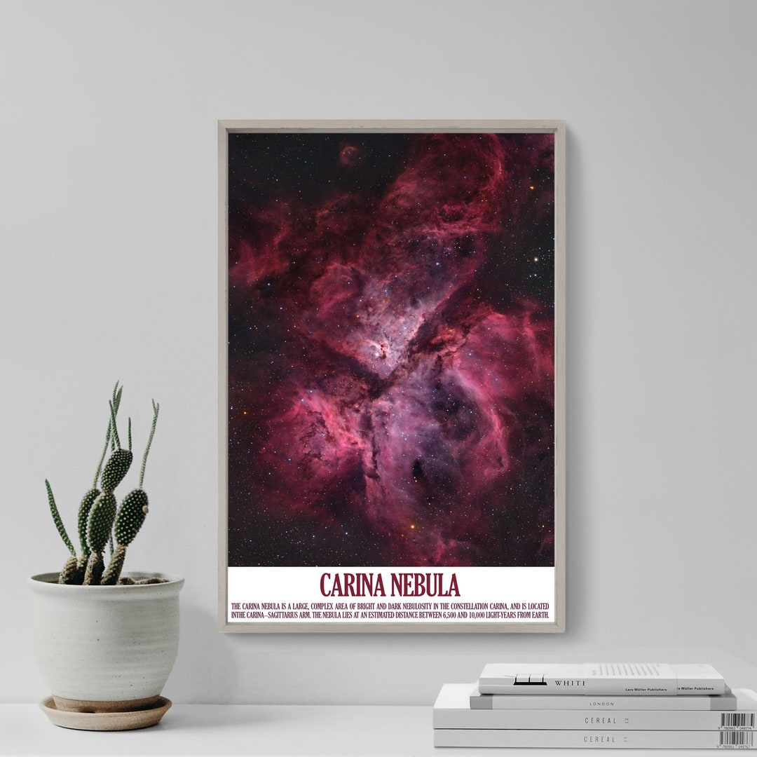 Carina Nebula Poster - Photo Art Print Photograph Gift Wall Home Decor ...
