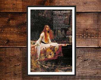 ウィリアム ヘンリー ハント　銅版画『シャロットの乙女(テニスン詩集』1901年 ファイル:Holman-Hunt, William, and Hughes, Edward Robert