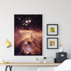 Emission Nebula Art Print Photo Poster Art Gift Wall Home Decor Giclée ...