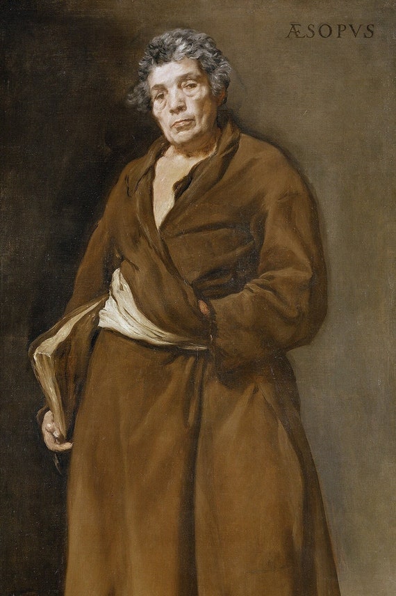 イソップ絵画アート芸術