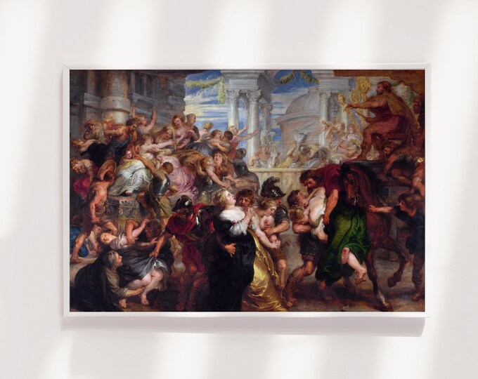 Похищение сабинянок картина пуссена