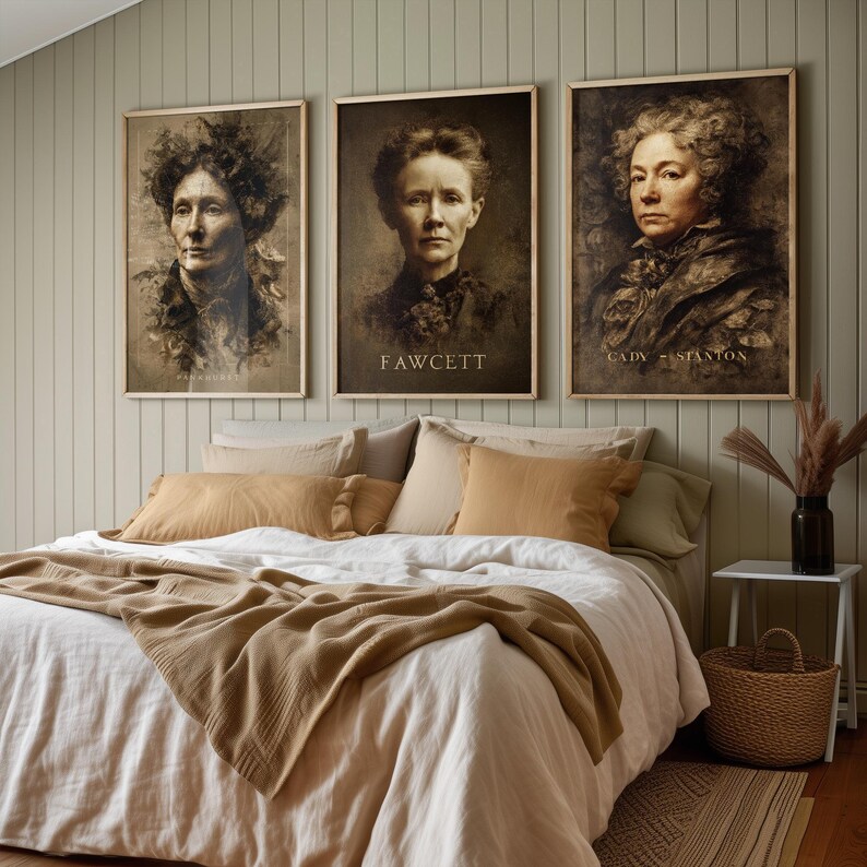 The Suffragettes - Set of Three Movie Posters of History - 3 Art Prints ...