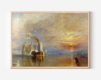 J. M. W. ウィリアム・ターナー - 戦艦テメレール号（1839年）V2