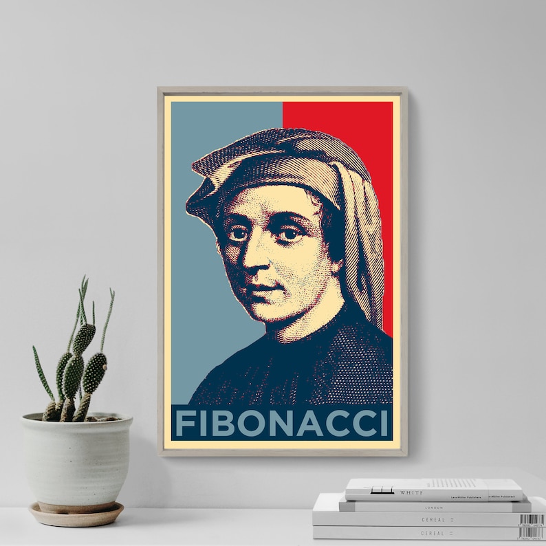Fibonacci Original Art Print - Photo Poster Gift Wall Home Decor - Hope ...