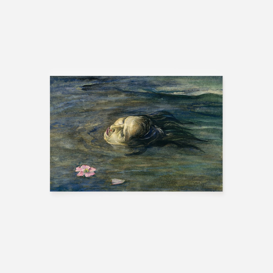 John La Farge - the Strange Thing Little Kiosai Saw in the River (1897