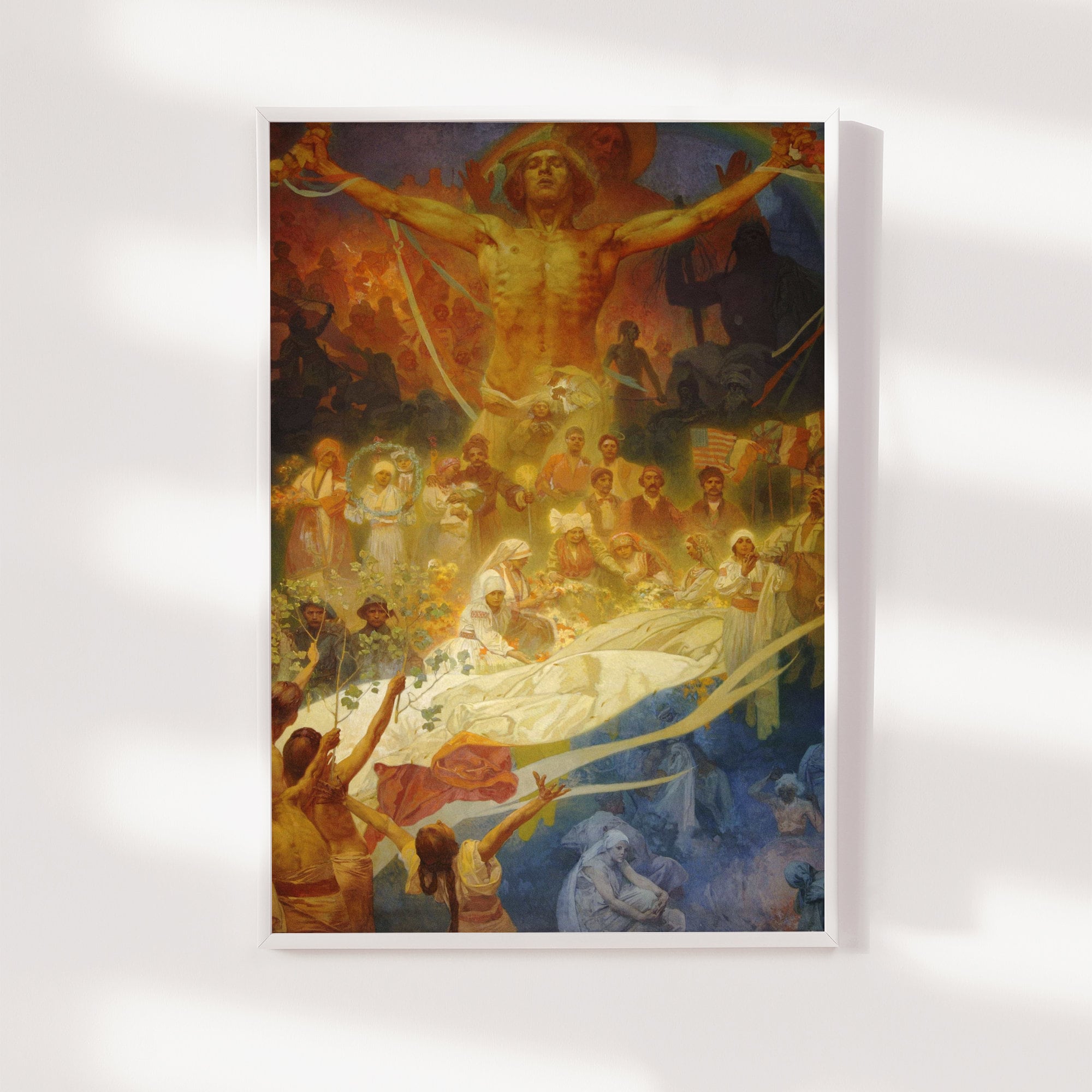 アルフォンス・ミュシャ、スラヴの収穫祭、希少な画集より アルフォンス・ミュシャ、スラヴの収穫祭、希少な画集より - メルカリ