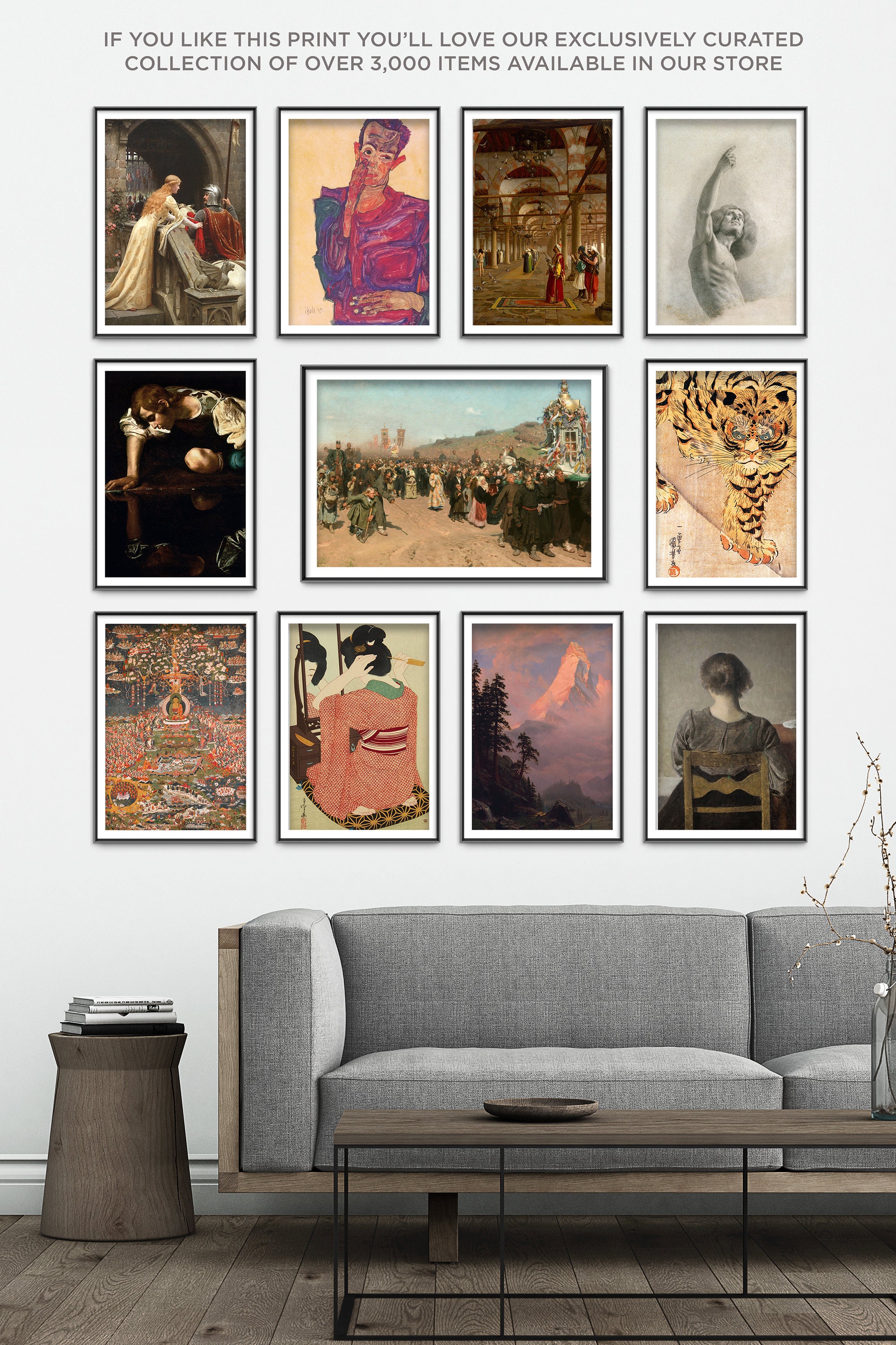 Ilya Repin Religious Procession in Kursk Province 1883 - Etsy UK