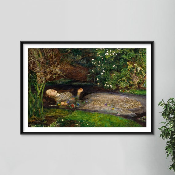 ジョン・エヴァレット・ミレー - オフィーリア（1852年） - クラシック