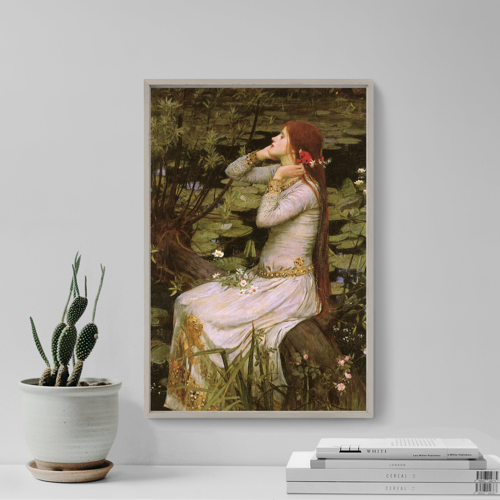 John William Waterhouse Ophelia 1894 GLINT Painting Etsy