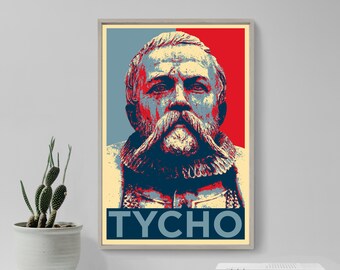 Tycho Brahe Original Art Print Photo Poster Gift Hope Parody