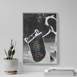 Skateboarding Motivational Poster 04 - If you want the best... - Skateboard Longboard Skating Skate Board Poster Print Gift
