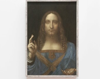レオナルド・ダ・ヴィンチ - モナ・リザ (1503) - 古典絵画の複製