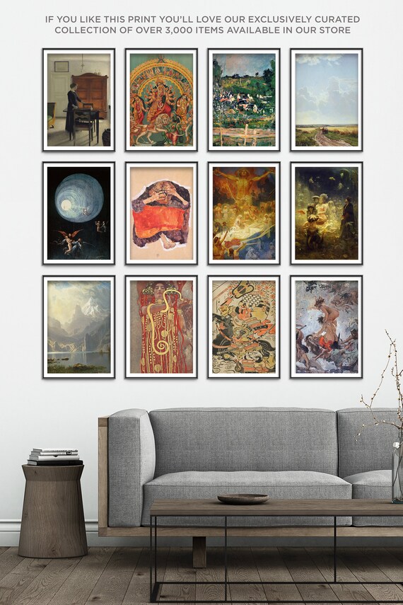 ハンマーアート⭐︎8インチ〜20インチ ヴィルヘルム・ハンマースホイ - アンナ・ハンマースホイの後ろ姿