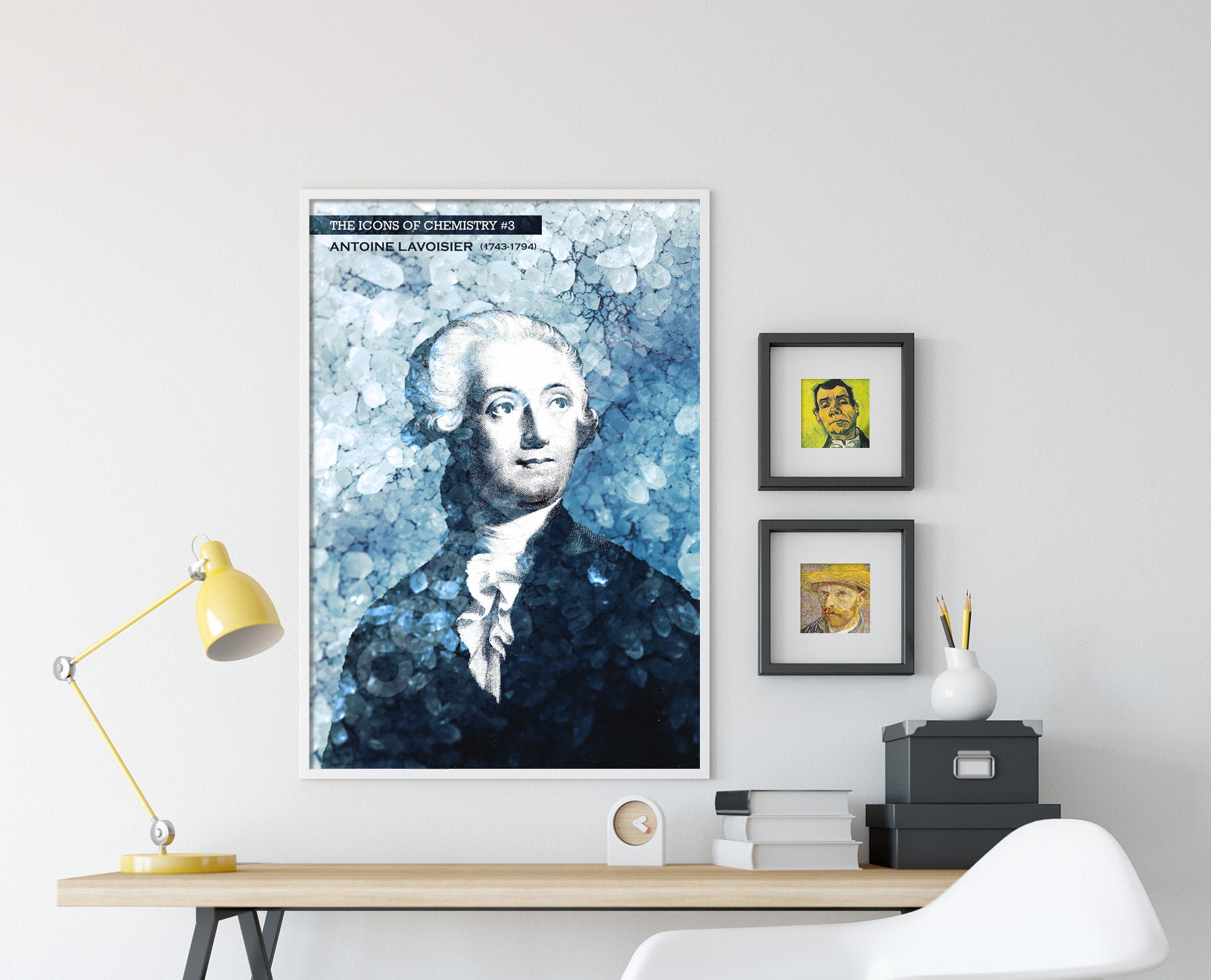 Antoine Lavoisier The Icons of Chemistry 03 Art Print -  Portugal