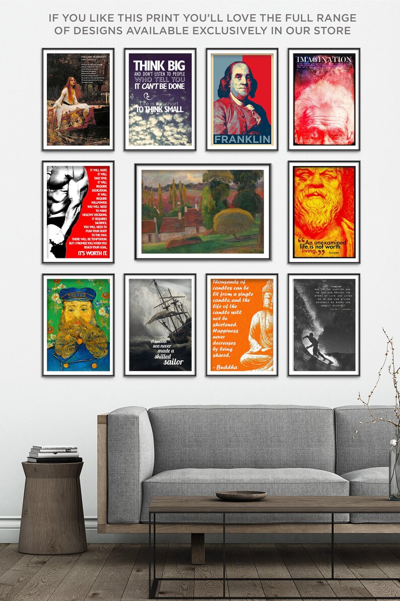Paul Gauguin - A Farm in Brittany (1894) - Reproduction of a Classic Painting - Photo Poster Print Art Gift image 10
