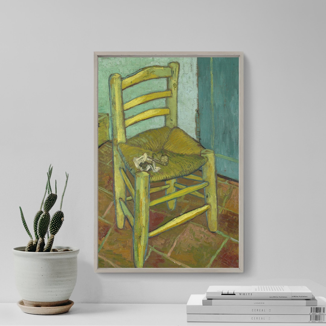 フィンセント・ファン・ゴッホ - パイプを握るフィンセントの椅子