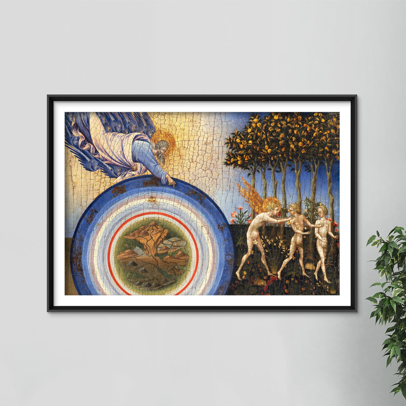Giovanni Di Paolo Di Grazia - the Creation of the World and the ...