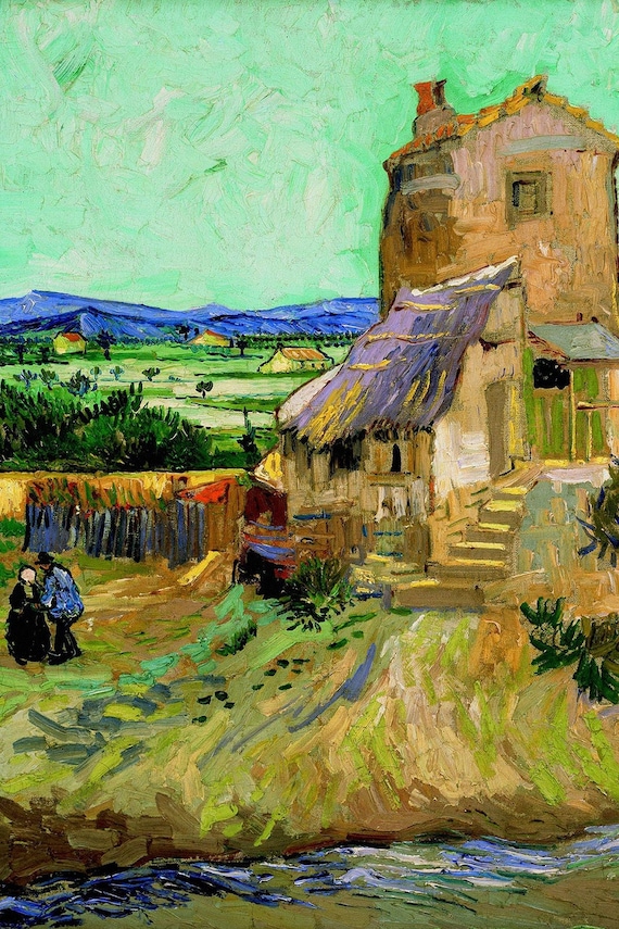 ヴィンセント・ヴァン・ゴッホ - 古い水車小屋（1888年） - アート