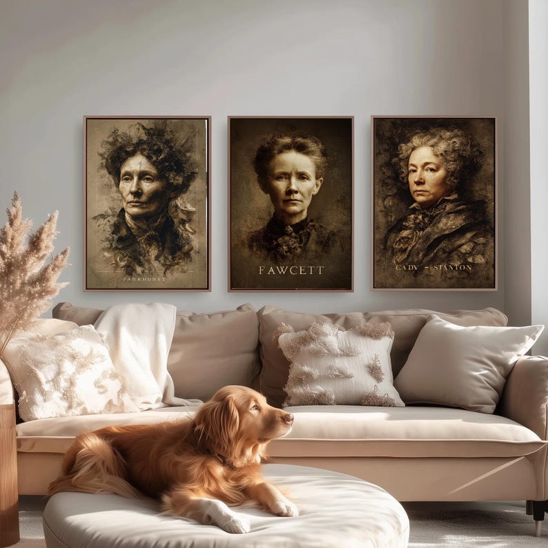 The Suffragettes - Set of Three Movie Posters of History - 3 Art Prints ...