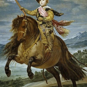 油彩複製画｜ディエゴ・ベラスケス作「バルタザール・カルロス王子の