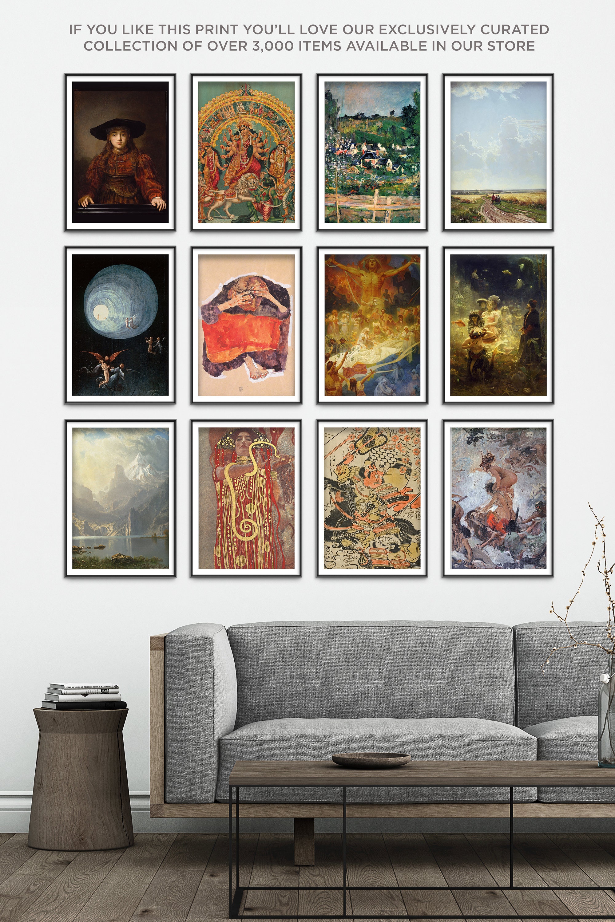 レンブラント - 額縁の中の少女（1641年） - クラシック絵画写真