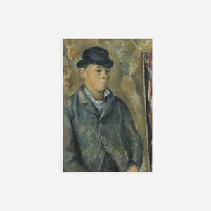 Paul Cézanne - The Artist&#39;s Son Paul (1887) - Classic Painting Photo Poster Print Art Gift Museum Home Wall Décor Giclée - Cezanne Father