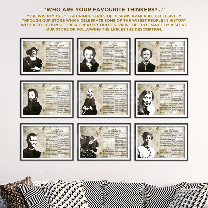 Jesus Christ Greatest Quotes Original Art Print Featuring Etsy