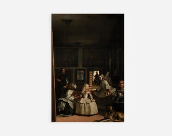ラス・メニーナス ベラスケス 侍女たち クラシック絵画 木製額入り