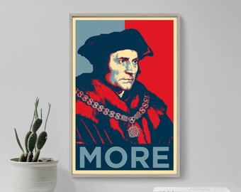 Thomas More Original Art Print - Photo Poster Gift Home Wall Decor