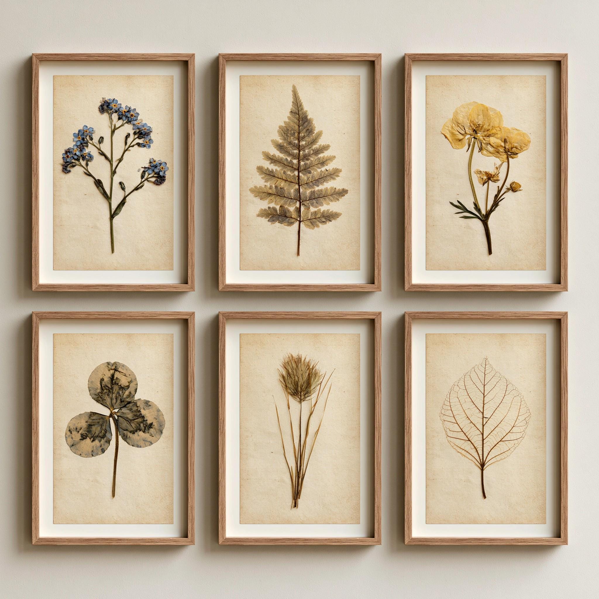 ヴィンテージ植物標本 - Etsy 日本