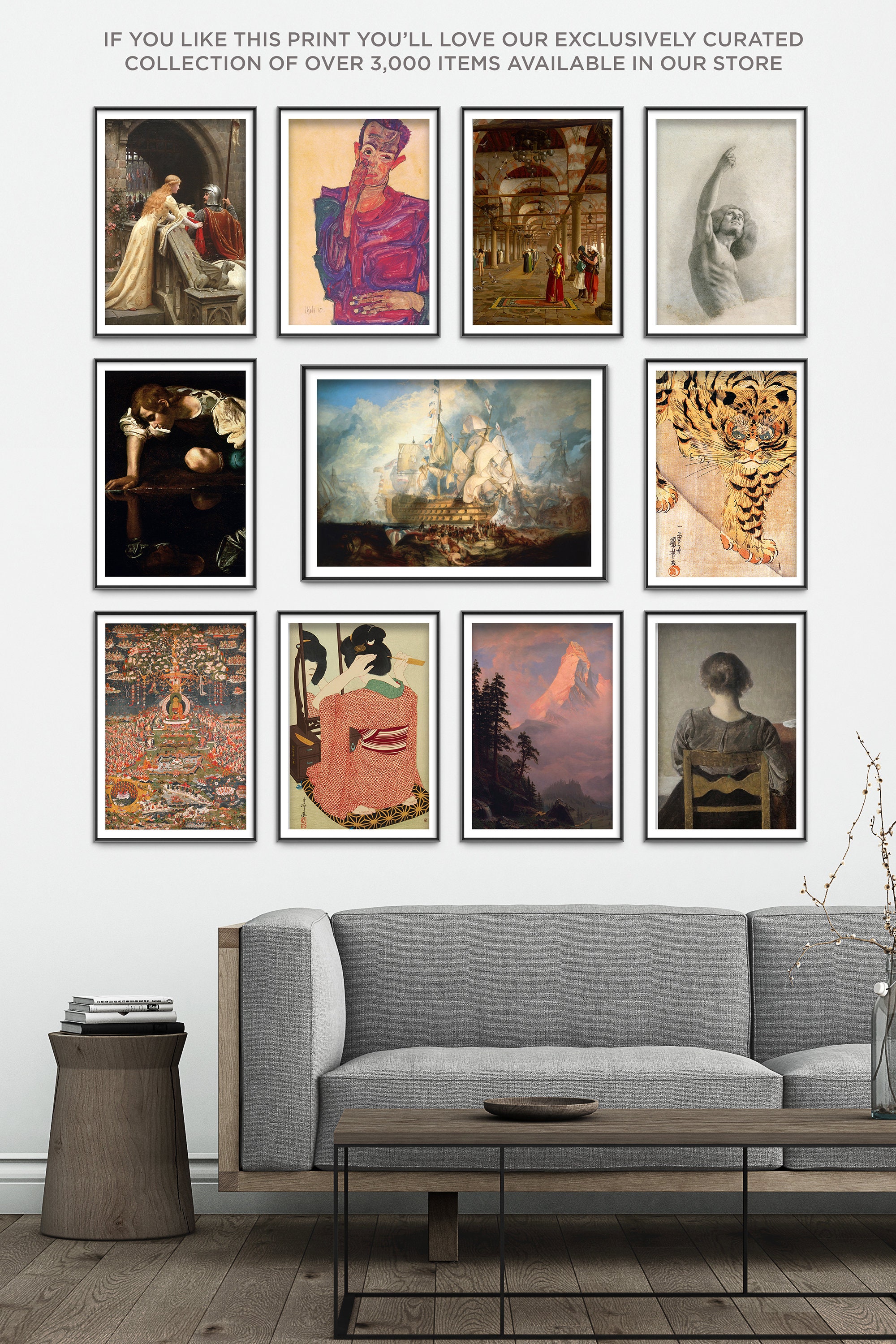 ウィリアム・ターナー - トラファルガーの海戦（1824年） - 絵画、写真